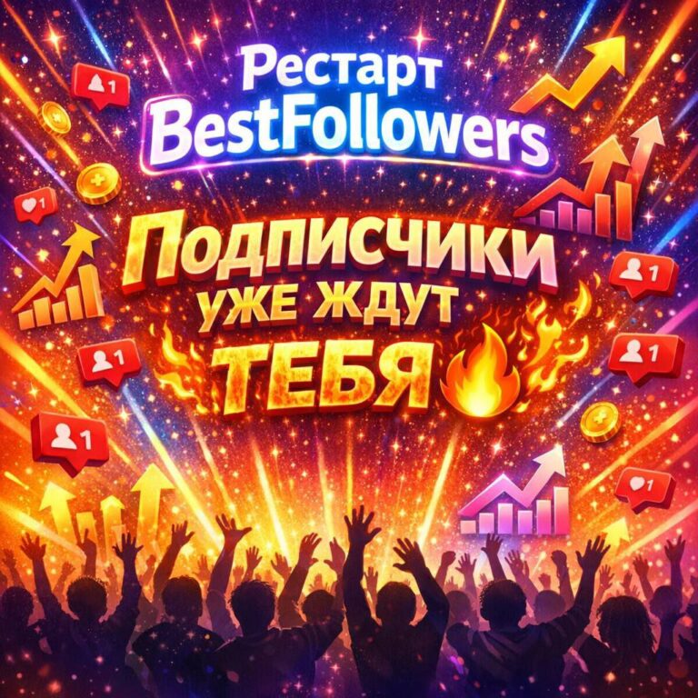 Рестарт BestFollowers: Важное объявление для партнеров!