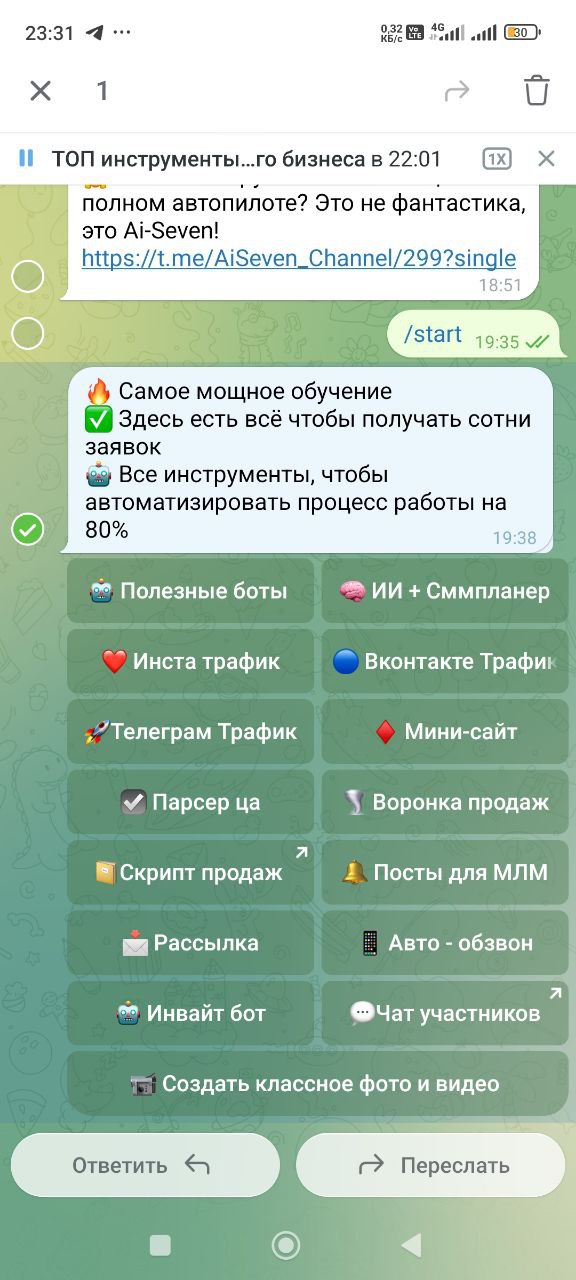 Инструменты AI SEVEN для эффективного продвижения бизнеса