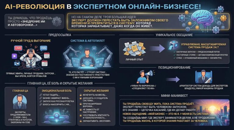 Большая маркетинговая идея в инфографике за один клик
